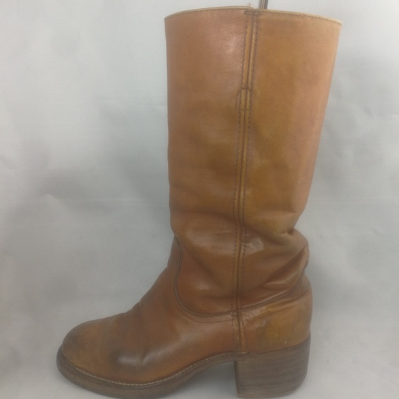 Vintage Frye American Classic Boots With Cleats 11 - Picture 4 of 8